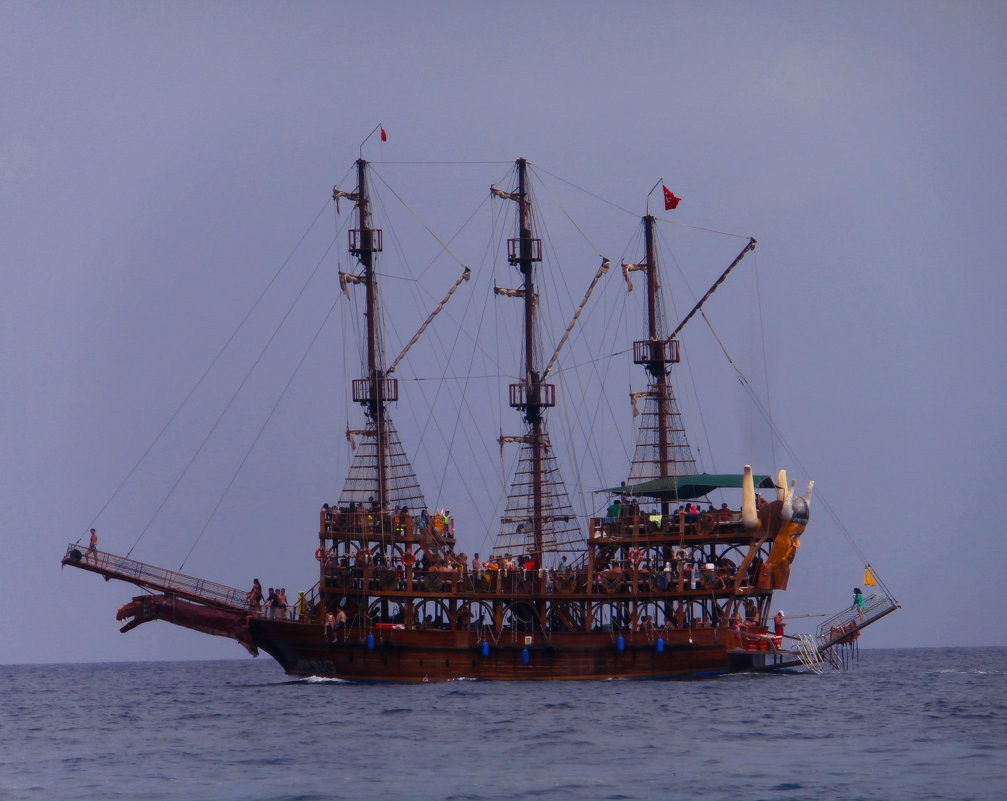 пиратская яхта - sinichkani Ptichka