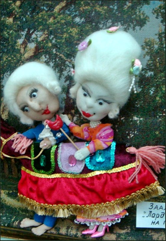 На Запорожской выставке кукол - Нина Корешкова