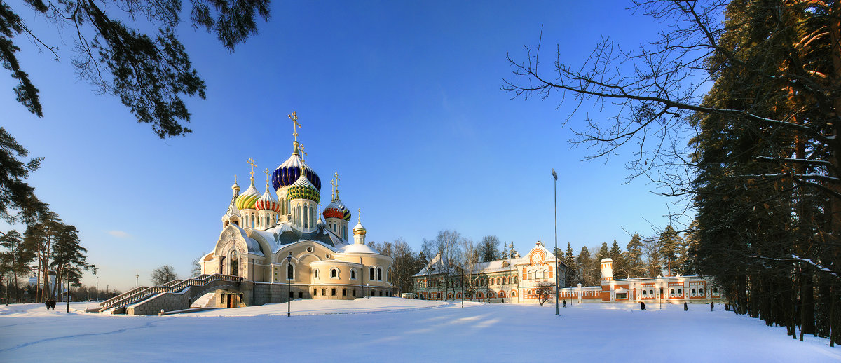 Зимний храм в Переделкино