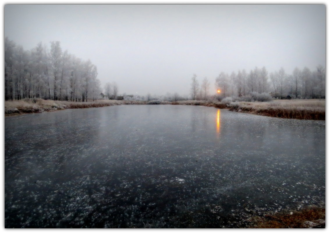 Зимой на озере - Павел Галактионов