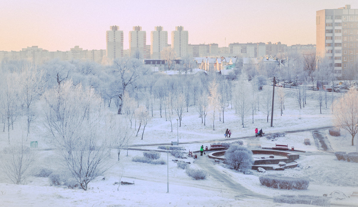 Зима пришла в Минск - Irene Freud