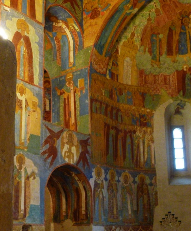 Роспись  стен  собора - Galina Leskova