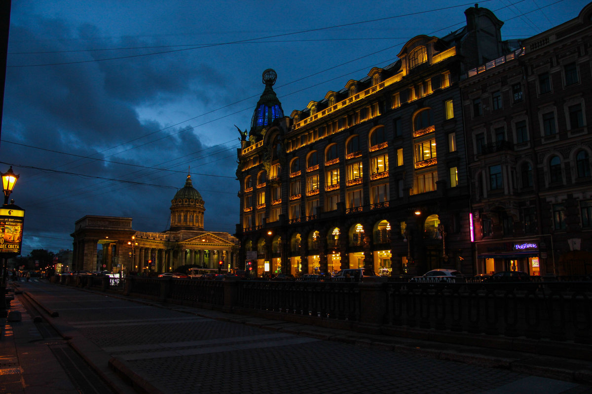 Санкт Петербург в ночи - НАДЕЖДА Солодовник