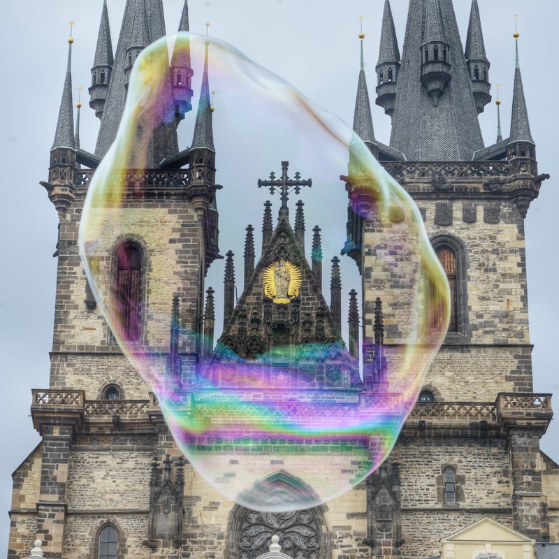 Мыльный пузырь над Прагой - Ed Peterson