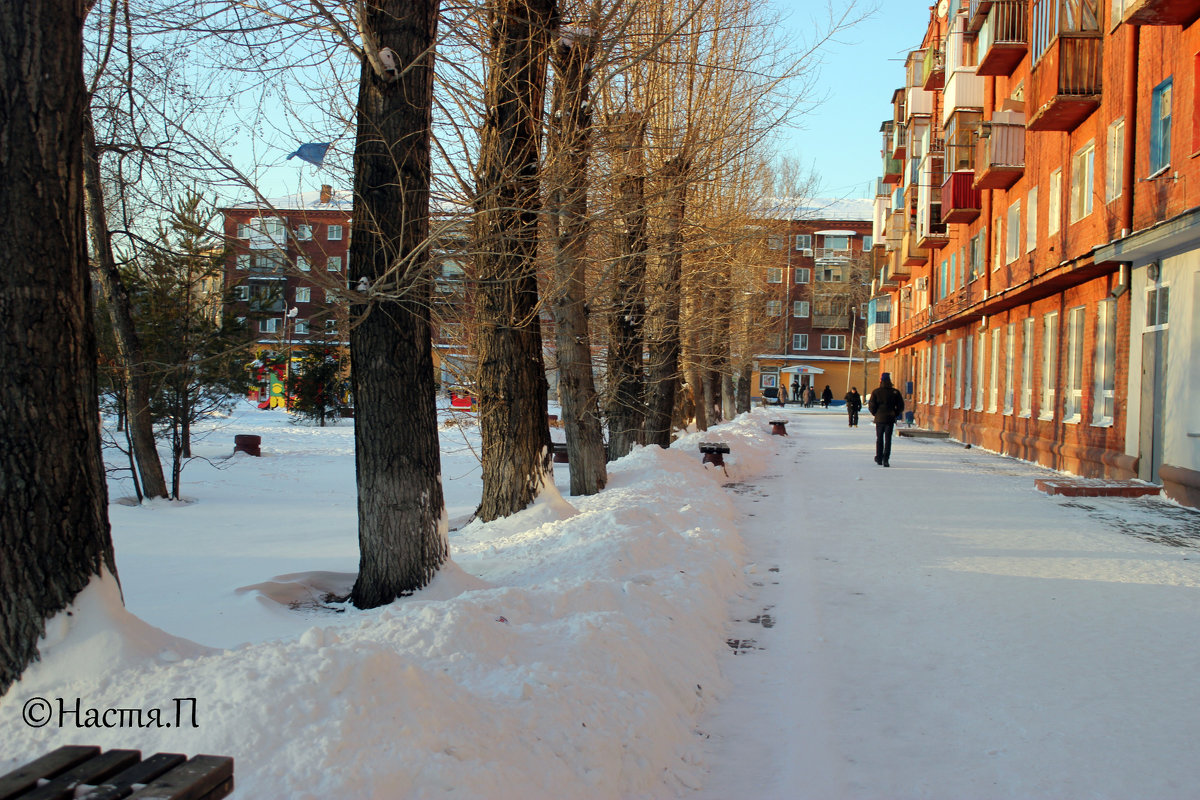 Один из зимних дней - Настя 
