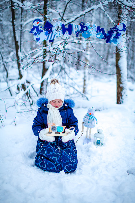 В зимнем лесу - Марина Зотова