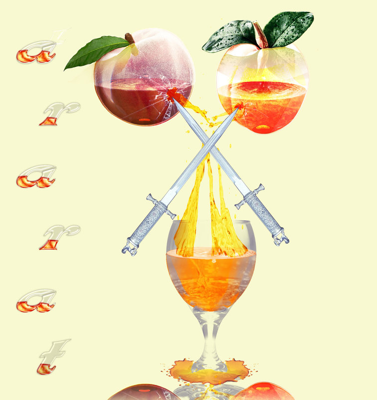 Сок из персика и  абрикоса - Наталья-13 Аветова