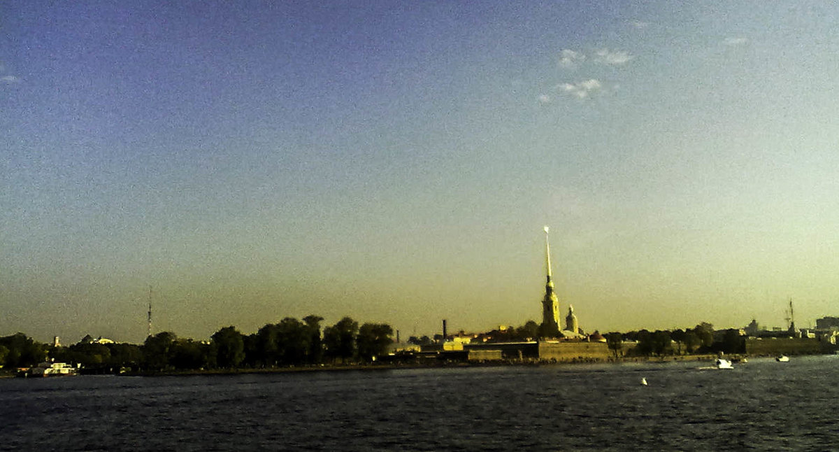 Вид на Петропавловскую крепость. Санкт-Петербург - Константин Тимченко