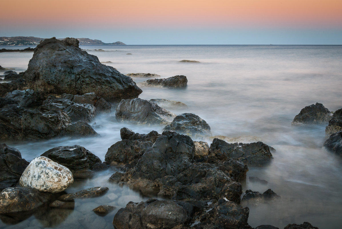 Владимир Пахомов - Вечерний пейзаж побережья острова Родос Греция - Фотоконкурс Epson