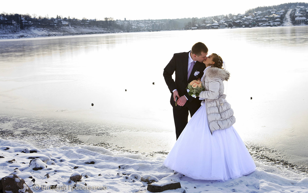Свадебная фотосессия зимой в Перми