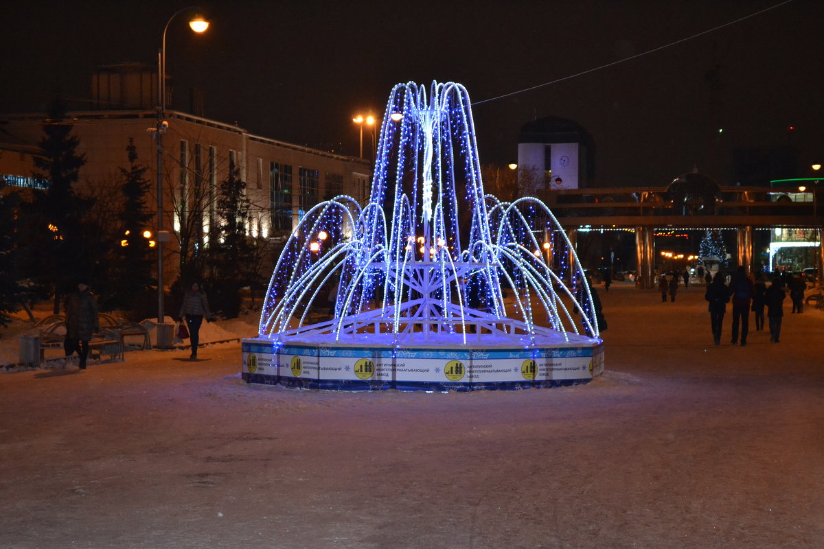 Зимний фонтан - Светлана 