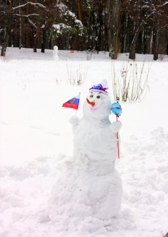 Наш снеговик - Татьяна_Ш 