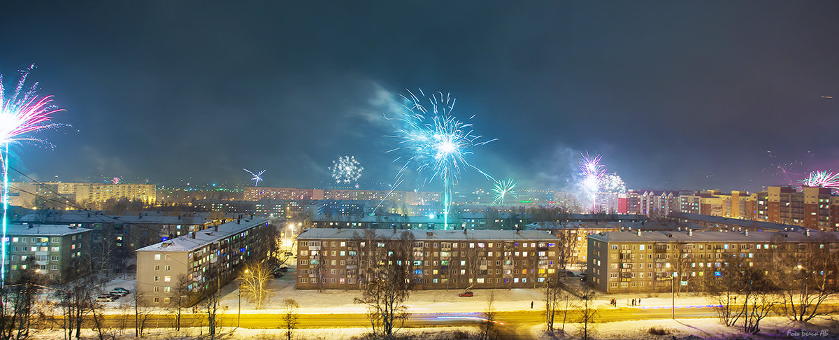 Первые минуты 2015 года в Иркутске - Алексей Белик