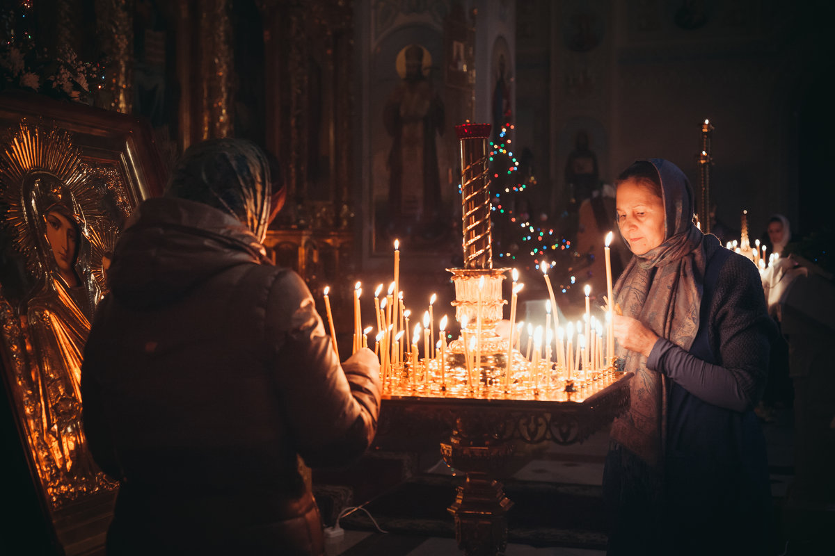 Рождественская служба. - Кристина Короткова