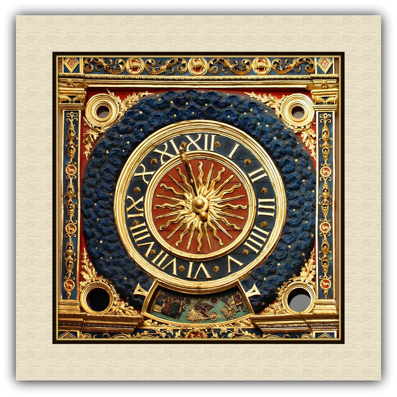 Астрономические часы (1409 г.), Руан, Франция - Михаил Малец