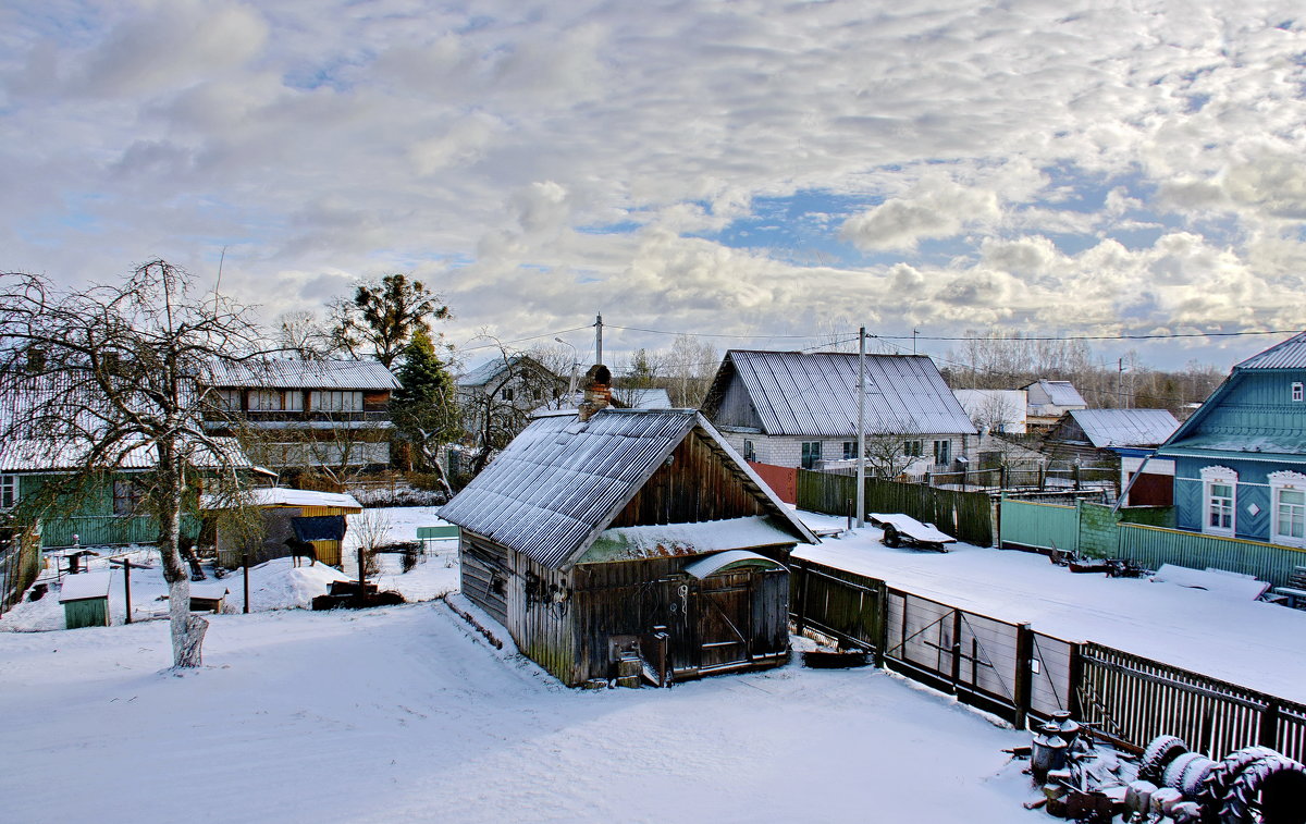 Зима  в  деревне. - Валера39 Василевский.