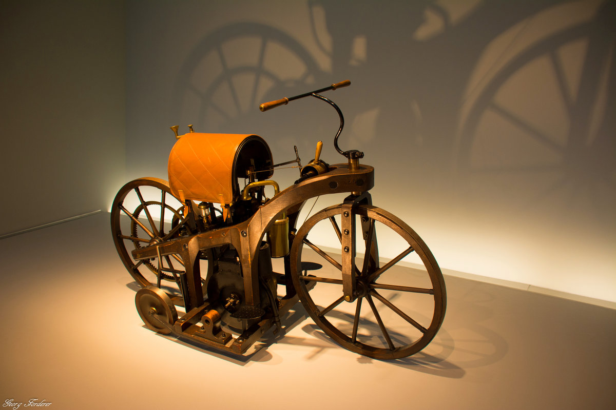 Daimler мотоцикл 1885 - Georg Förderer