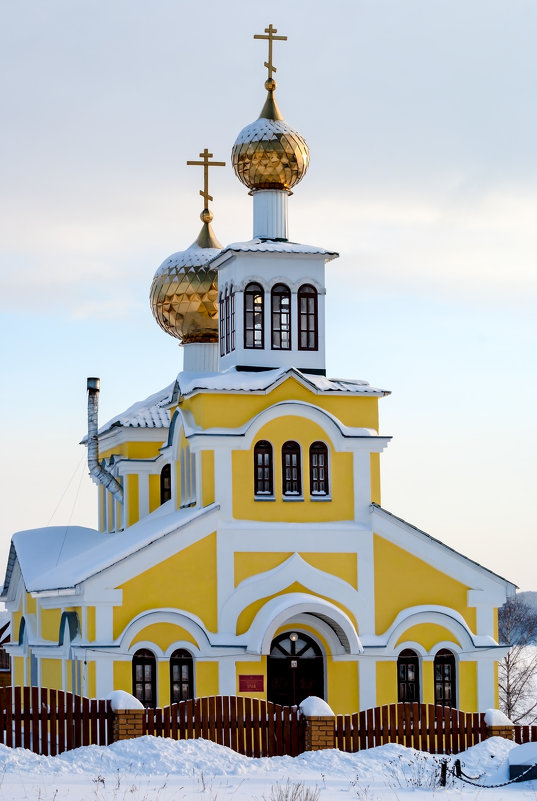 Пермский край, д. Шемети, Храм Андриана и Натальи - Александр Буторин