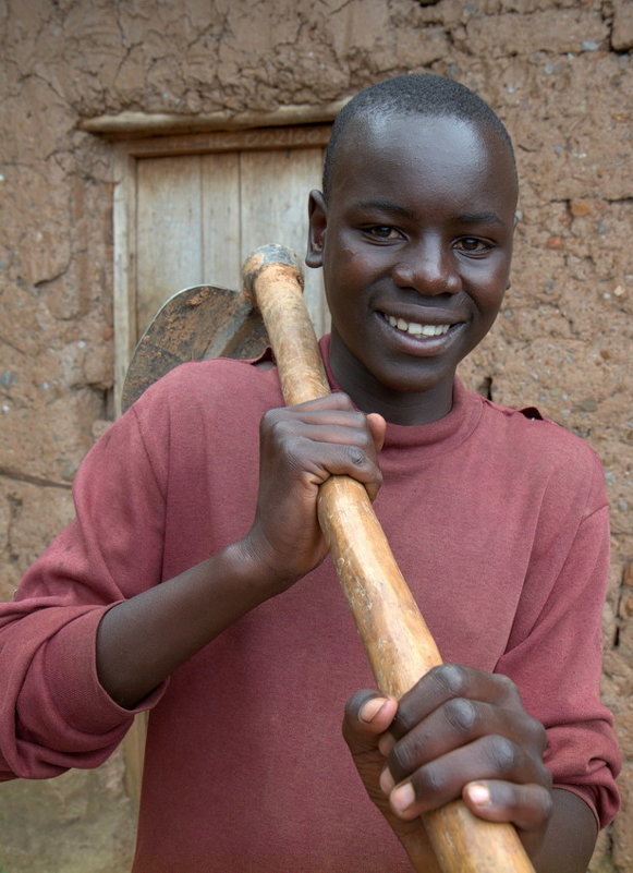 Портрет юного руандийца - Евгений Печенин