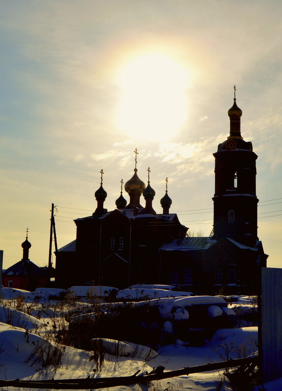 Храм Александра Невского в д.Харино - ольга старкова 