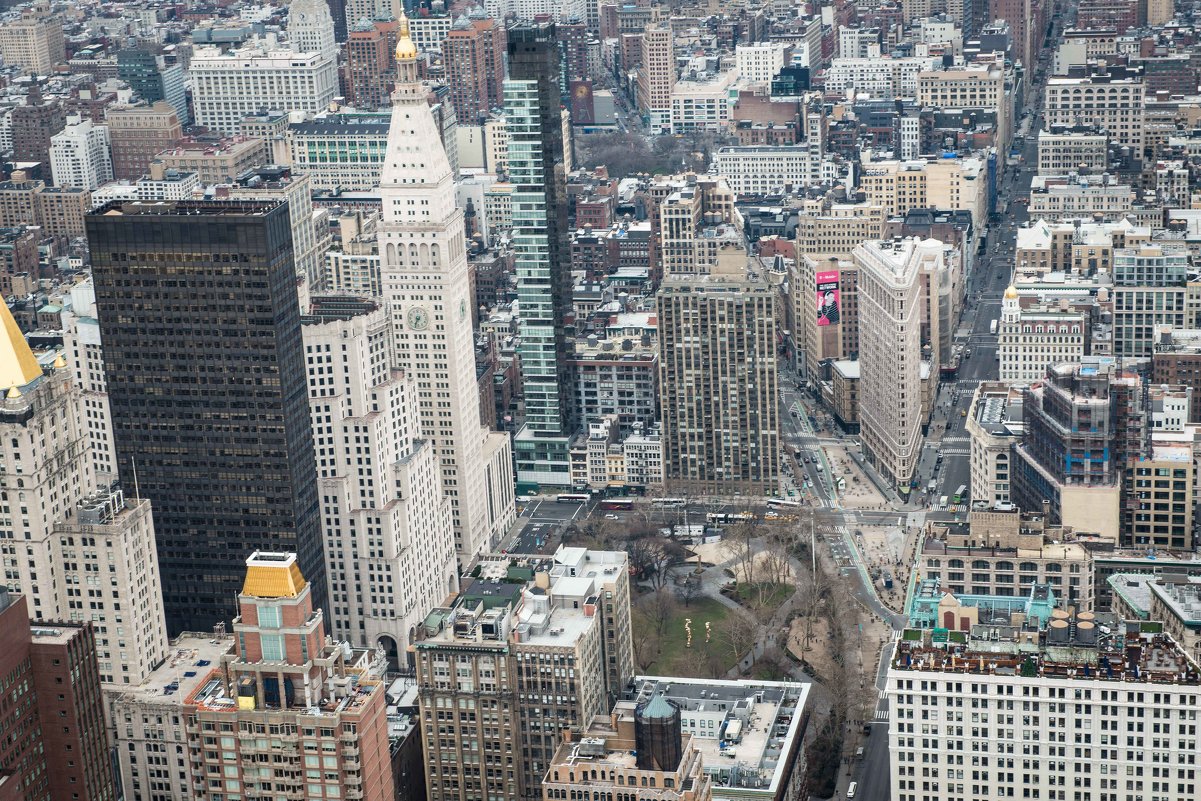Вид на Манхэттен с Эмпайр стейт билдинг - Сергей Вахов