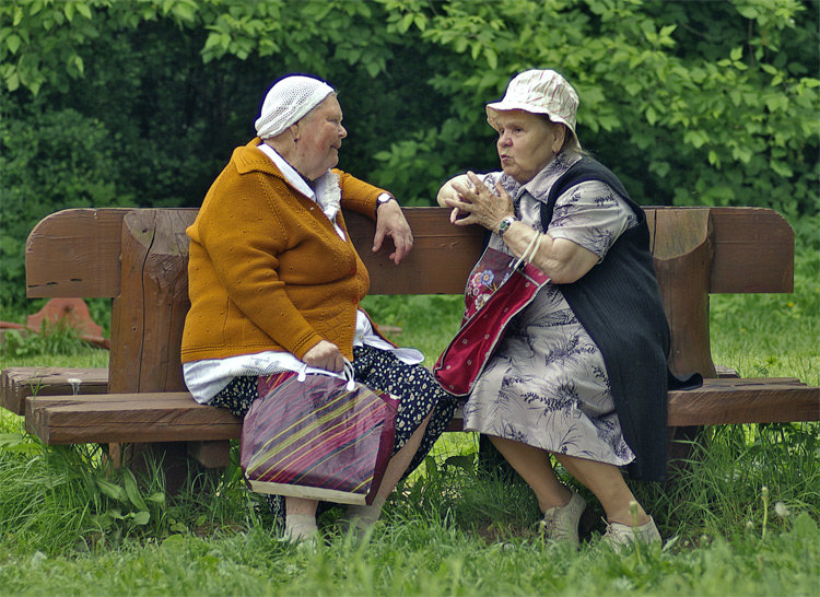 Опять бабушки-старушки (Уж очень фотогеничны старые люди) - Владимир 