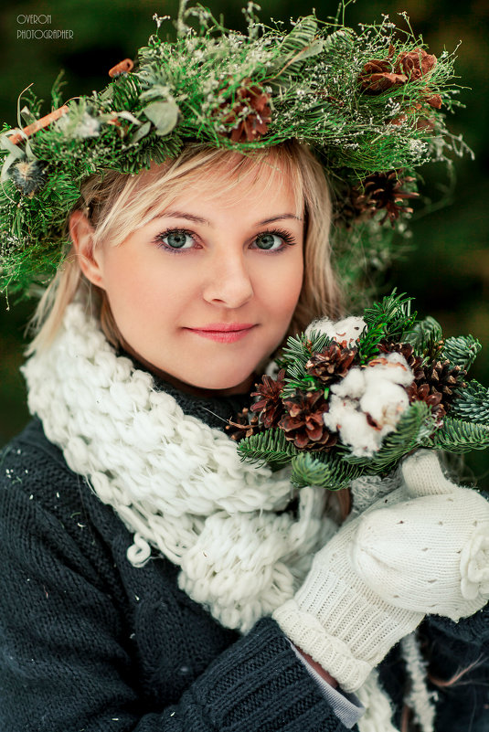 winter portrait - Екатерина Overon