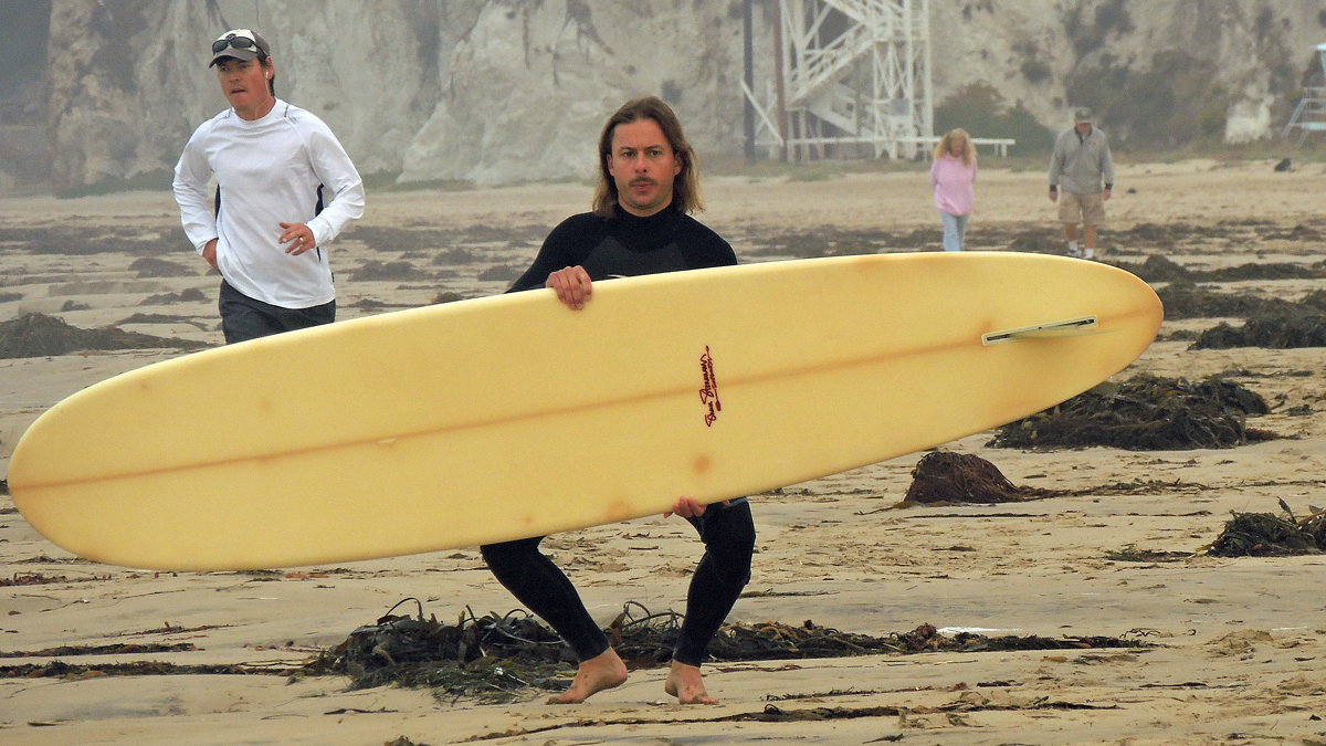 перед заплывом на Pismo Beach - Алексей Меринов