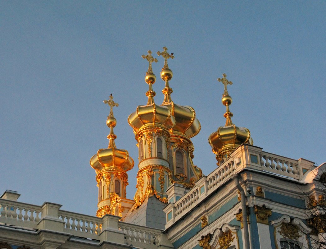 Купола церкви Екатерининского дворца. - ТАТЬЯНА (tatik)