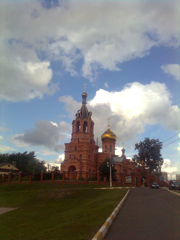 Церковь в г.Раменское - Елена Семигина