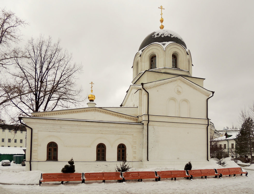 Церковь Сошествия Святого Духа Зачатьевского монастыря. - Александр Качалин