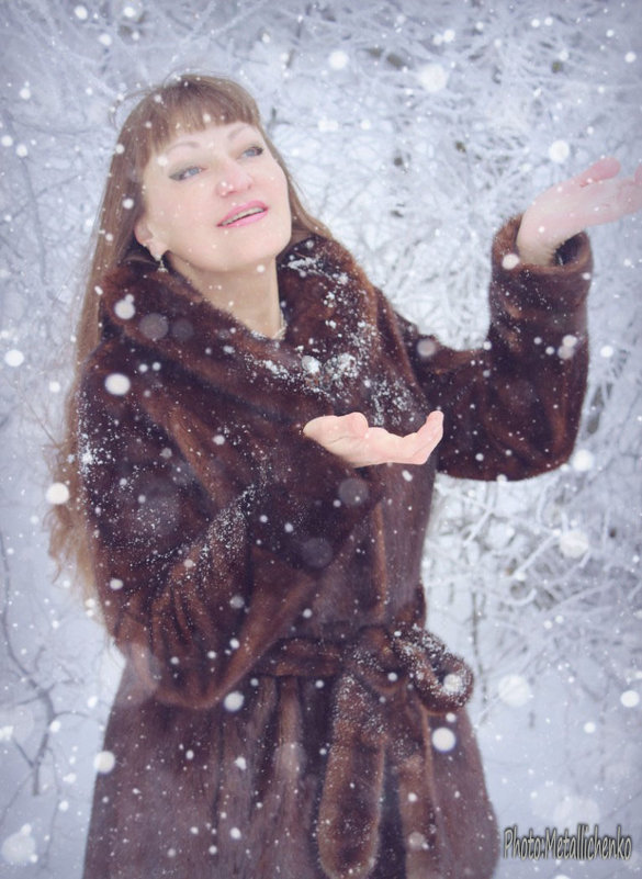 Ласковый нежный холодный снег - Валерия Металличенко