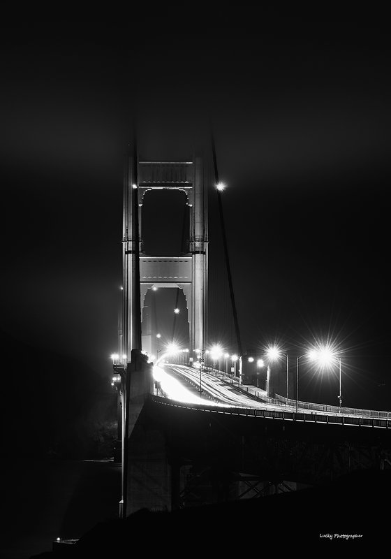 Ночь, туман - Lucky Photographer