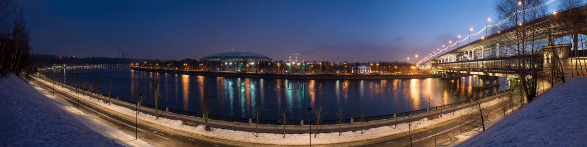 Река(МОСКВА)Воробьёвы горы,съёмка 21.02.2015г. - Алексей -