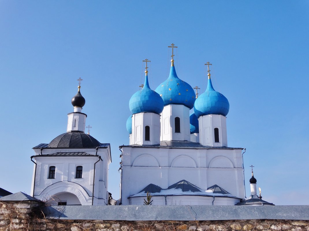 Тверь храм с синими куполами