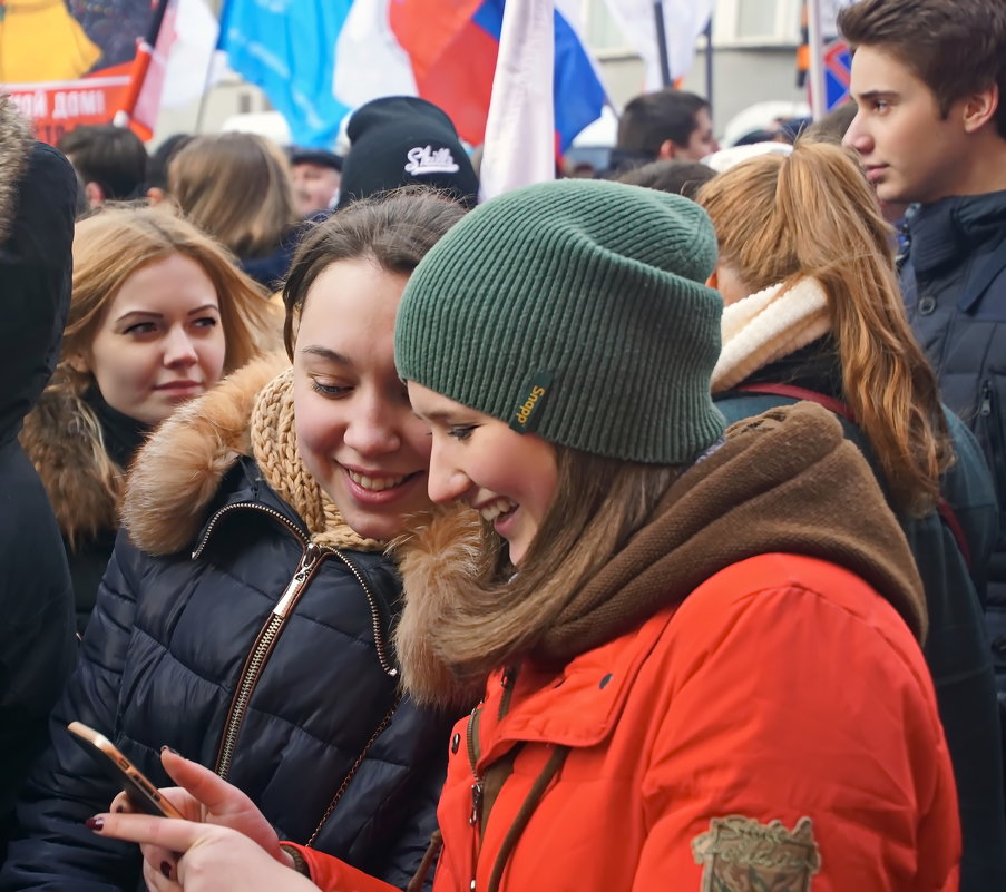 Митинг "Антимайдан" в Москве 21.02.2015г - Евгений Жиляев