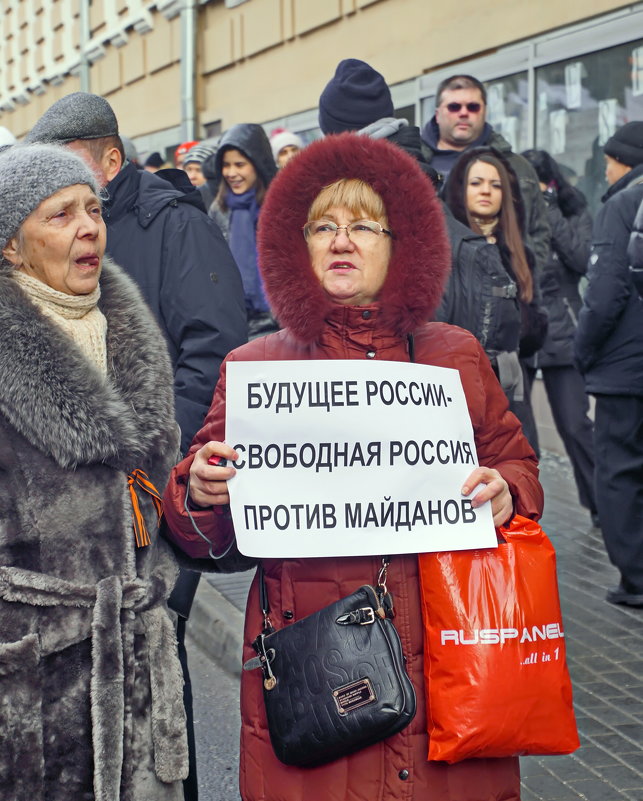 Митинг "Антимайдан" в Москве 21 февраля 2015г - Евгений Жиляев