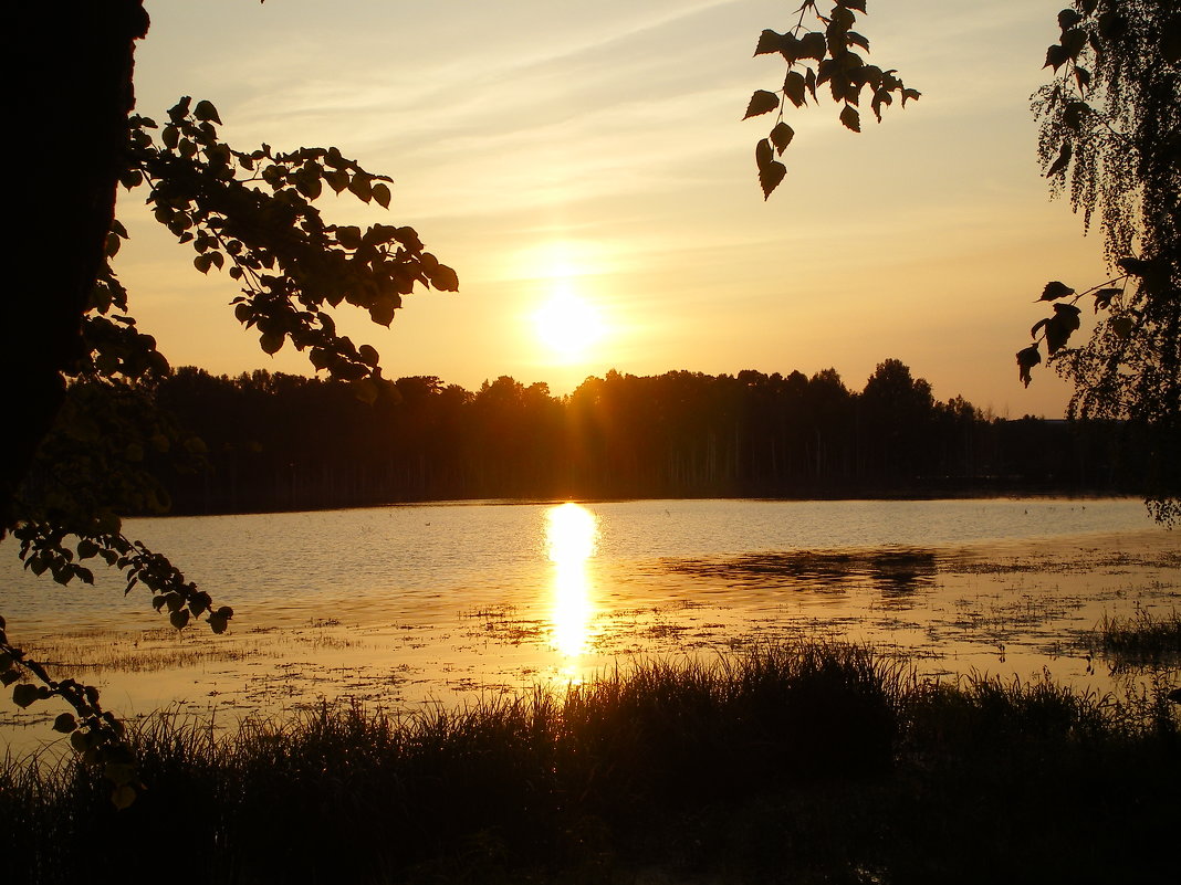 закат на озере Увильды - александр 