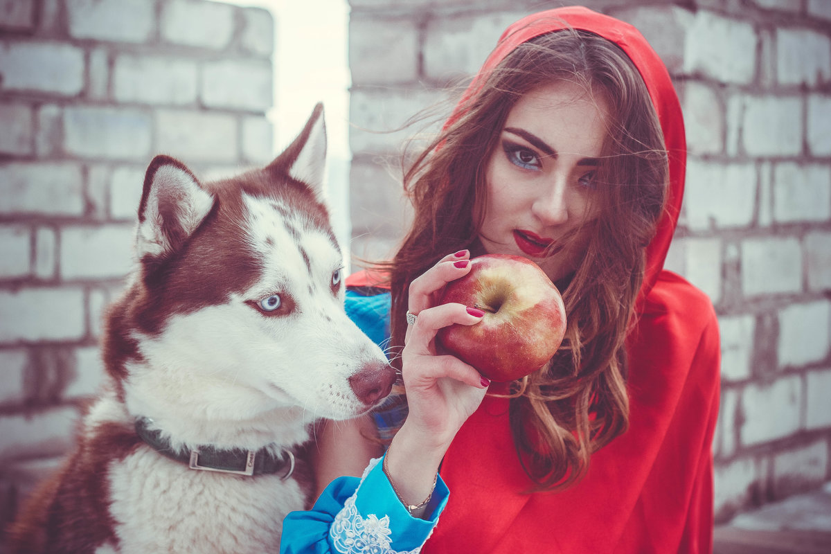 Красная шапочка и волк - Валерия Задкова