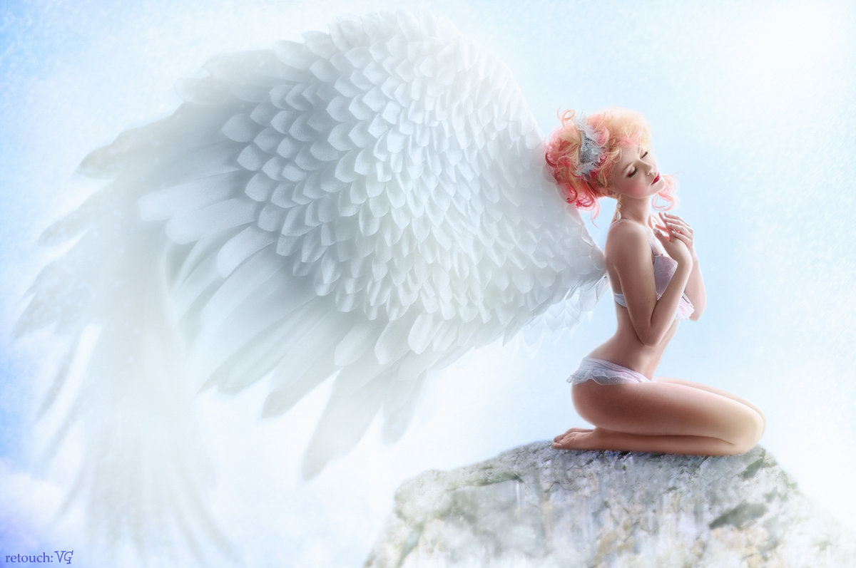 ангел греется на солнце - Veronika G