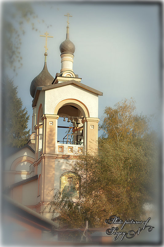 Храм Матроны Московской в Любимовке - Photo GRAFF