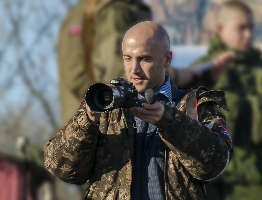 Грэм Филлипс в Донецке. 23.02.2015 - Дмитрий тчк.
