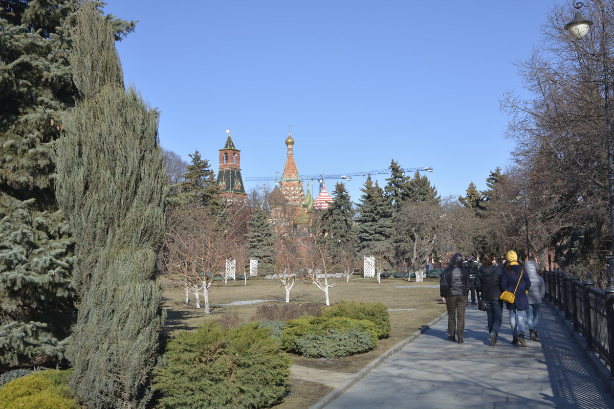 Парк Московского Кремля.. - Валерий Пегушев