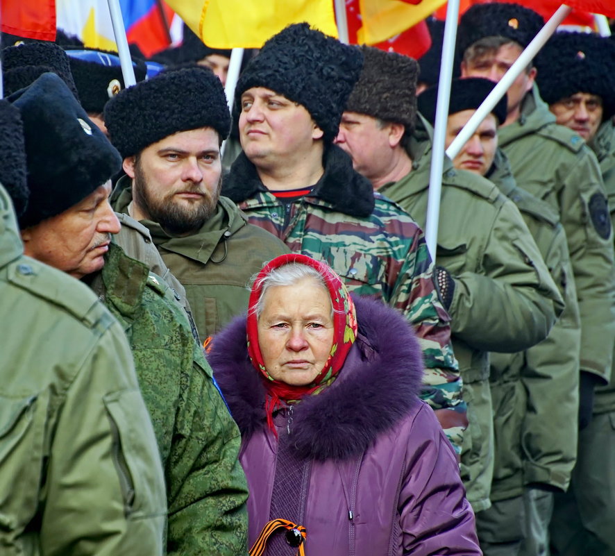 Митинг "Антимайдан" в Москве 21 февраля 2015г - Евгений Жиляев