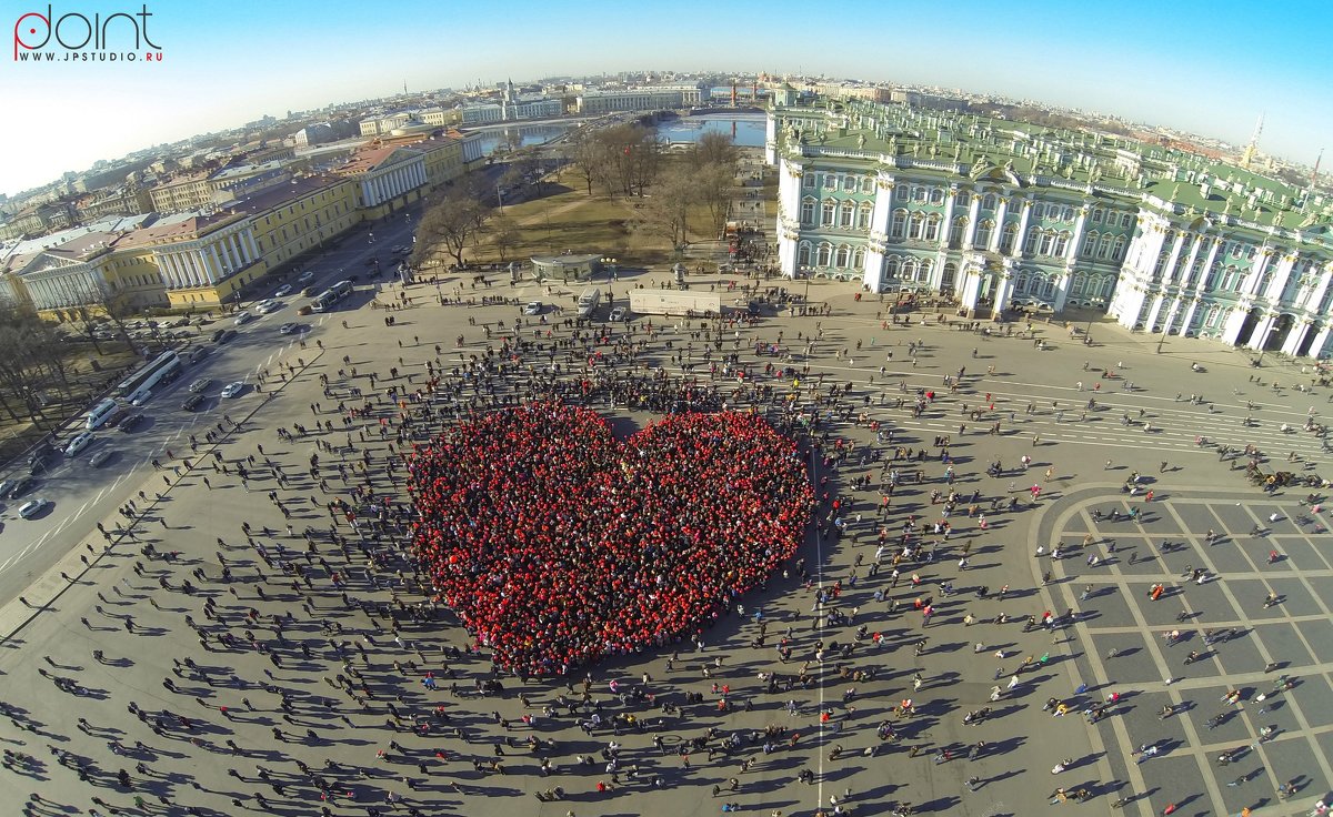Флэшмоб Сердце Города 2015 Санкт - Петербург - Николай Т