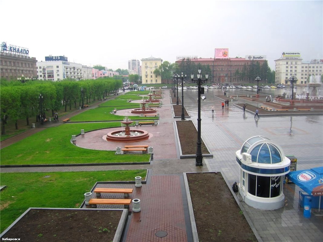 Хабаровск, центральная площадь - cfysx 
