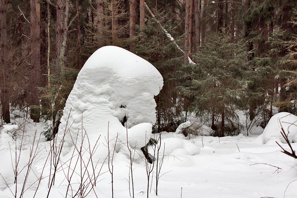 Снежные скульптуры людей. - Валерий.Талбутдинов, 