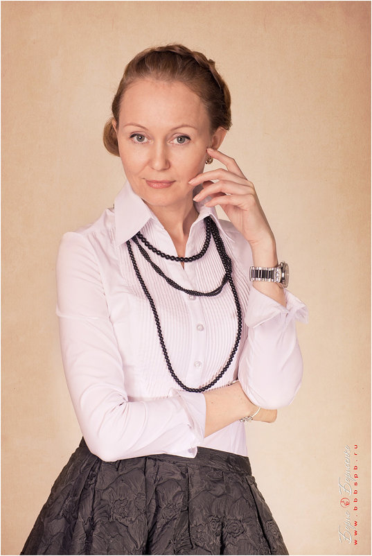 Женский портрет - Борис Борисенко