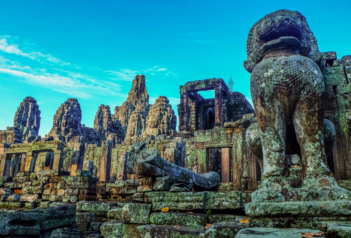 Камбоджа. Храм Байон.XII век. - Rafael 