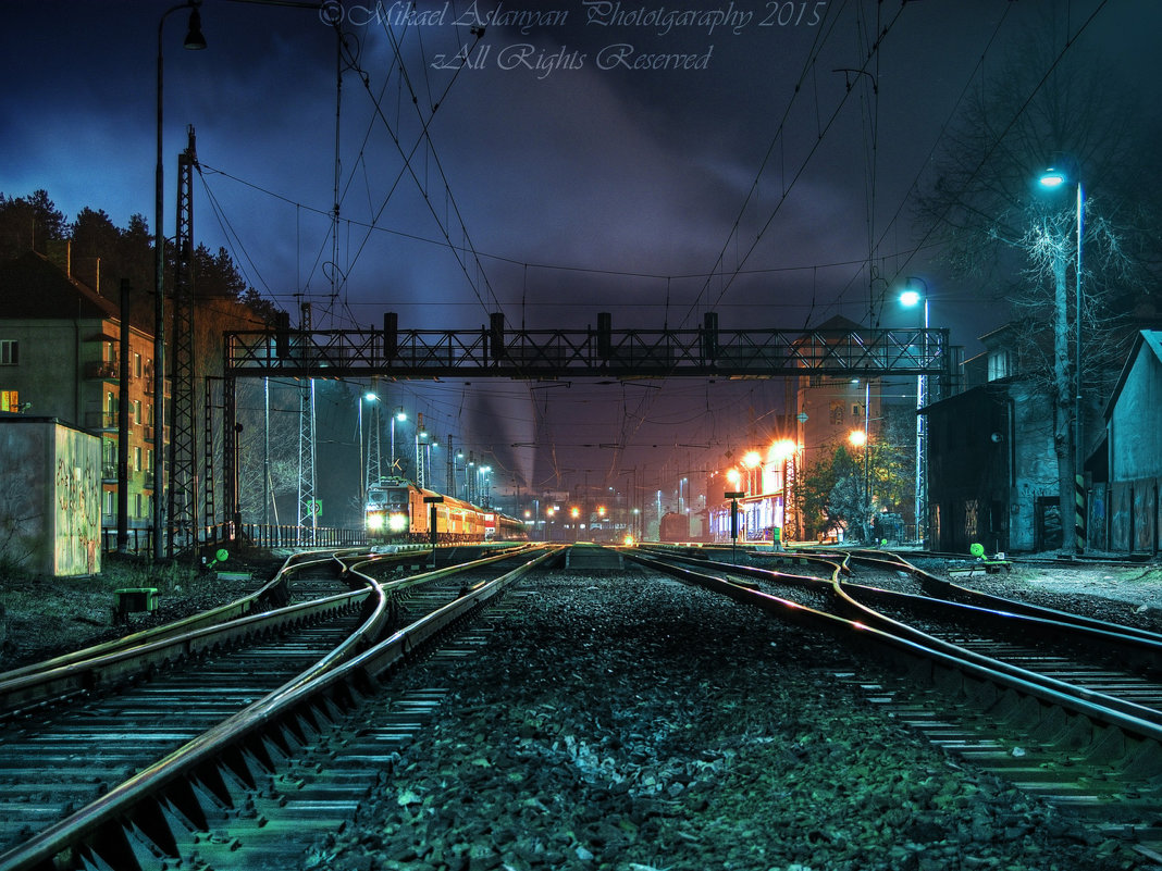 Train Station Landscape - MIkael Aslanyan